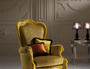 Armchair in fabric Filippo, Piermaria