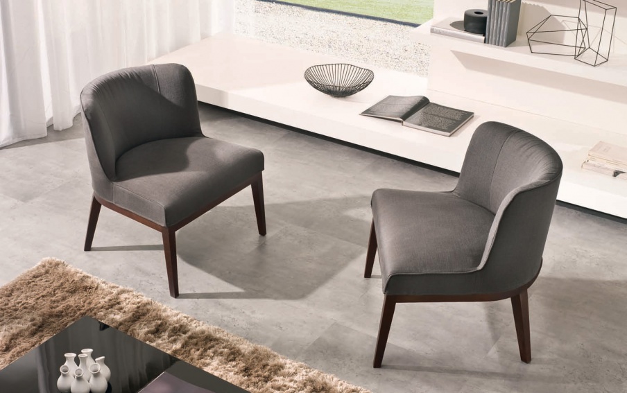 A chair without armrests Moon, CTS Salotti