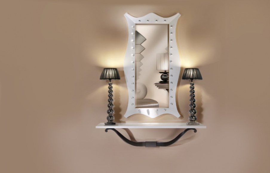 The console in the decoration of ebony and mother-of-pearl, Сasali