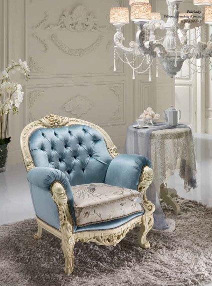 Armchair in fabric Fairlady, Piermaria