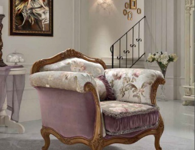 Armchair in fabric Elegance, Piermaria