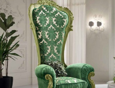 Armchair in fabric Anastasia, Piermaria
