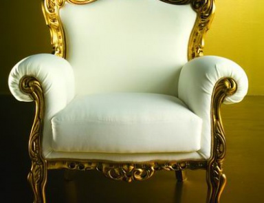 Armchair in fabric Mykonos, Piermaria