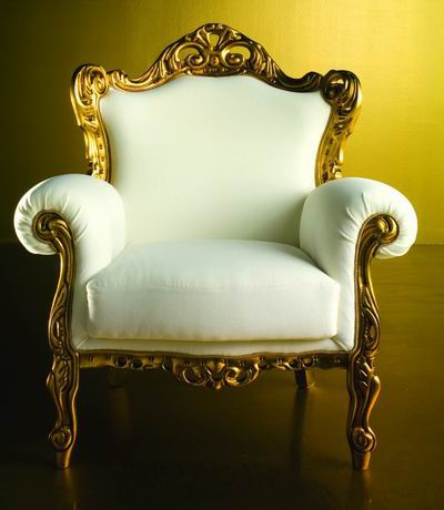 Armchair in fabric Mykonos, Piermaria