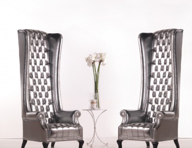 Rebecca leather chair, Tierre Salotti