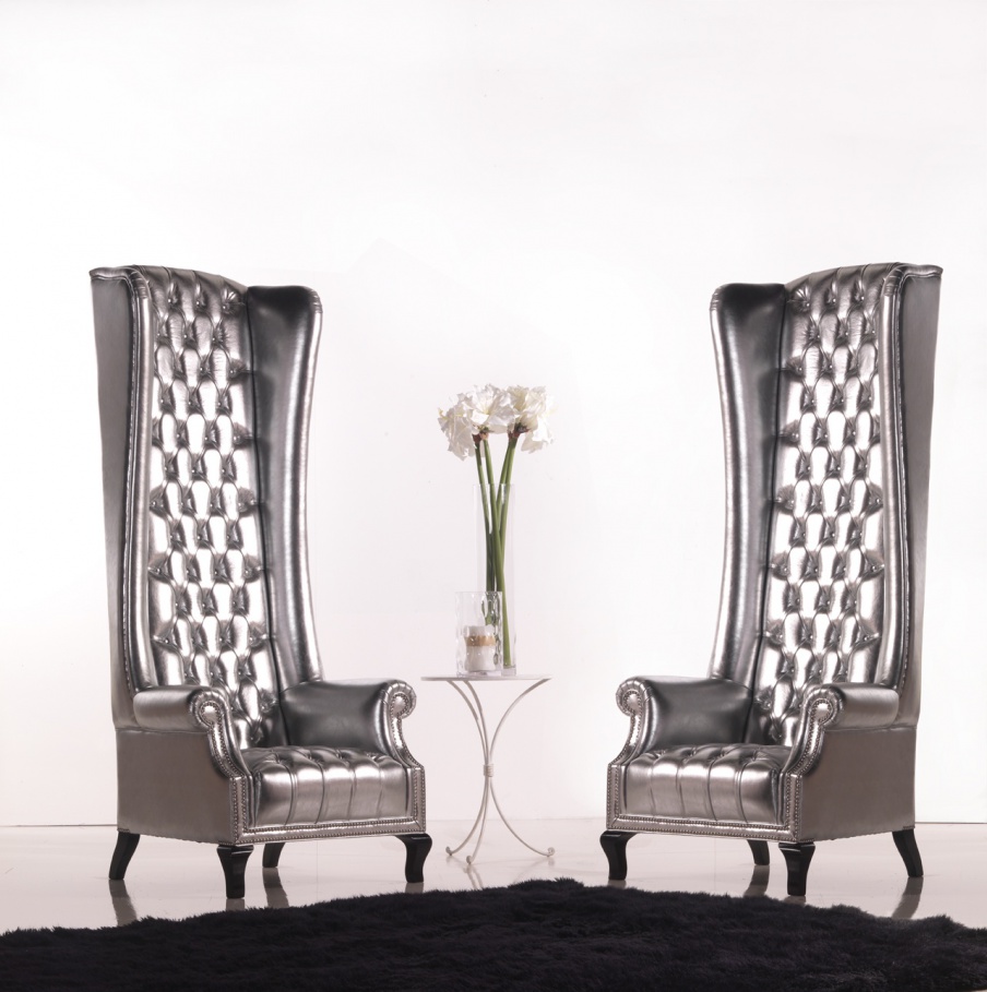 Rebecca leather chair, Tierre Salotti