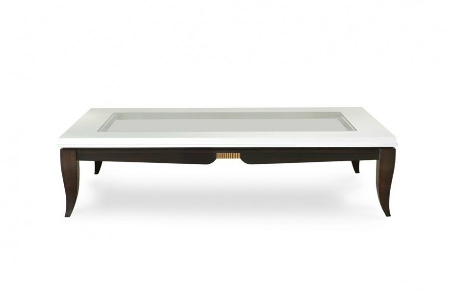 Coffee table pearl finish Champagne, Casali