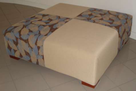 Pouf upholstered Will, Bruno Zampa