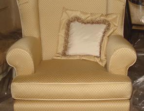 Armchair in fabric Delia Maxi, Bruno Zampa