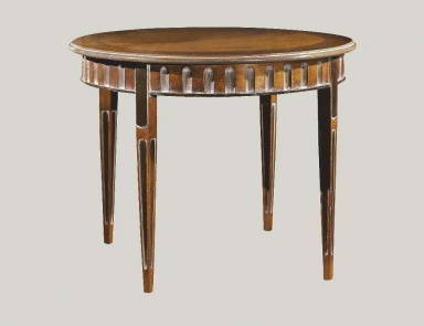 Dining table round, Vittorio Grifoni
