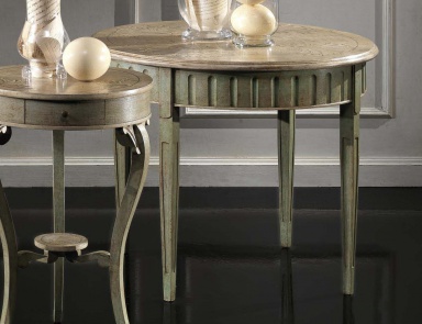 Dining table round, Vittorio Grifoni