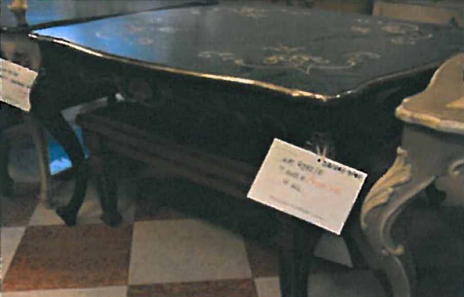 Dining table folding, Vittorio Grifoni