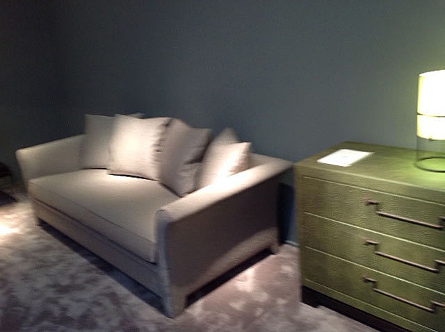 Sofa with low backrest Lys, JNL