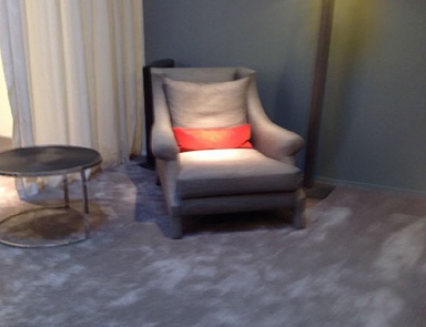 Chair with fabric upholstery Djinn, JNL