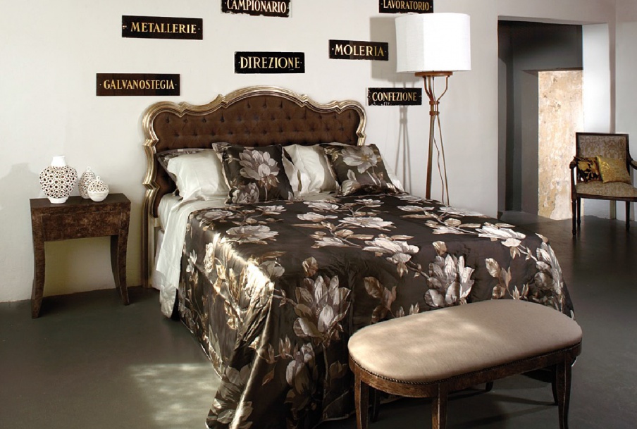 Double bed wooden frame Been, the Spini