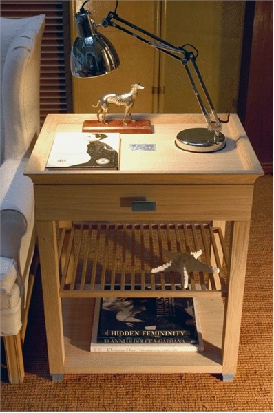 Coffee table solid oak, Chelini