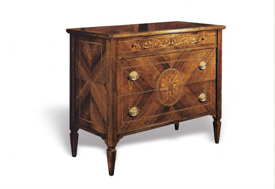 A chest of drawers with a decorative pattern, Vittorio Grifoni