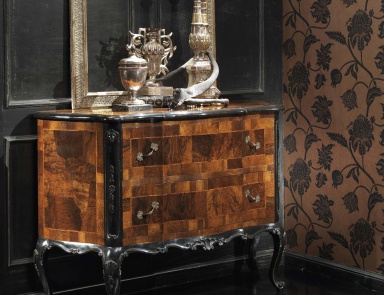 A chest of drawers made of solid wood, Vittorio Grifoni