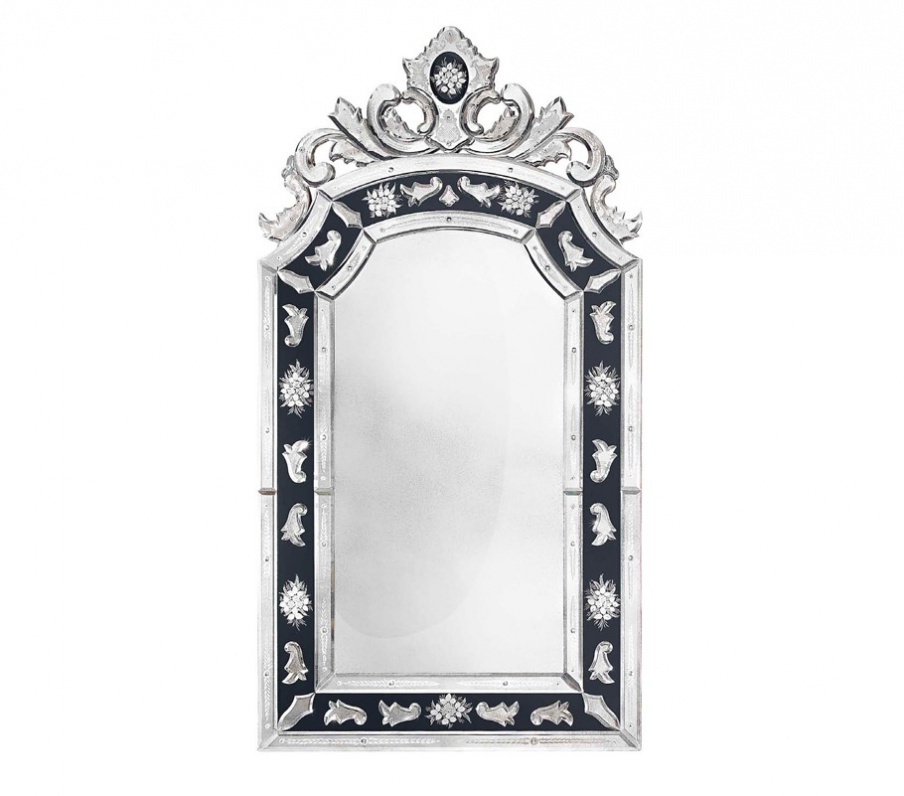 Mirror with faceted frame, Arte Veneziana