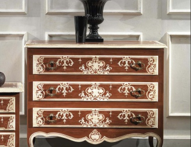 A chest of drawers with a decorative pattern, Vittorio Grifoni