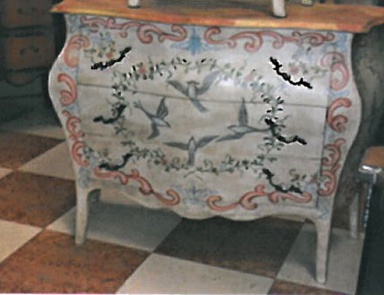 Dresser with marble top, Vittorio Grifoni