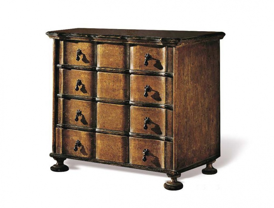 A chest of drawers made of solid wood, Vittorio Grifoni