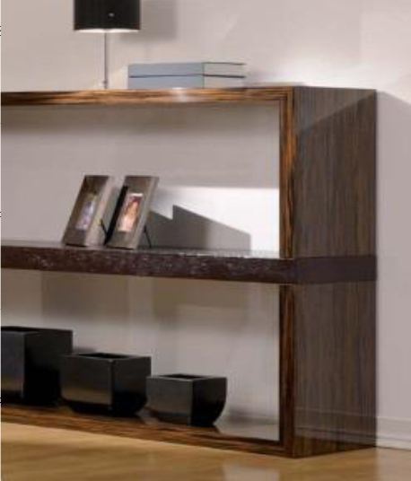 A rack of black makassarese Eben Soho, Poles Salotti