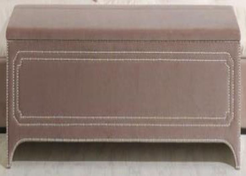 Nightstands bedside in upholstery velvet in pink Preston, Poles Salotti