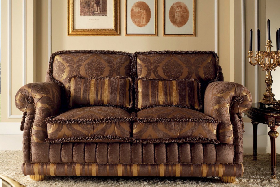 Sofa double Rossini, Misura i Salotti