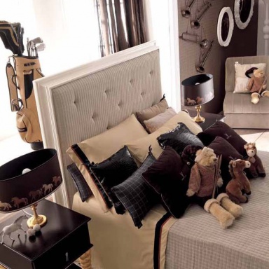 Headboard single beds