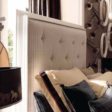 Headboard single beds