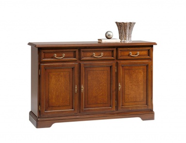 Dresser / chest of drawers with three doors and drawers, Selva 