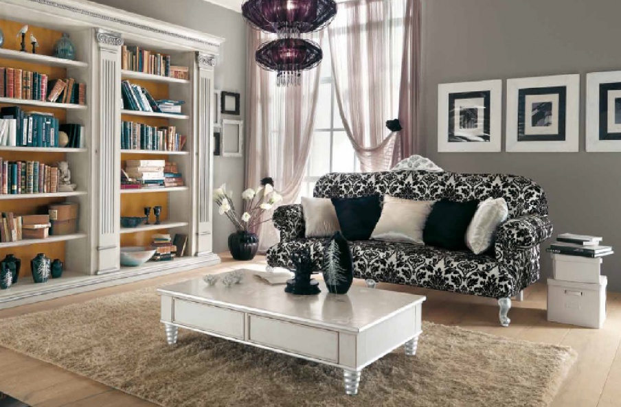 Sofa triple figure on bent legs Manitu, CP Mobili