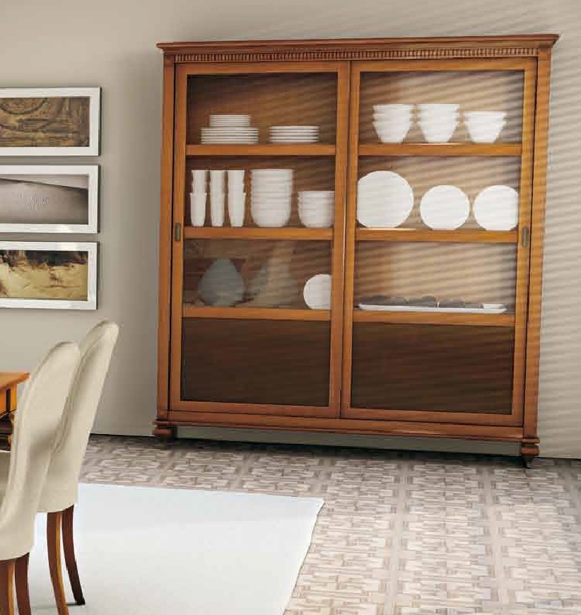 Showcase with two sliding doors, CP Mobili