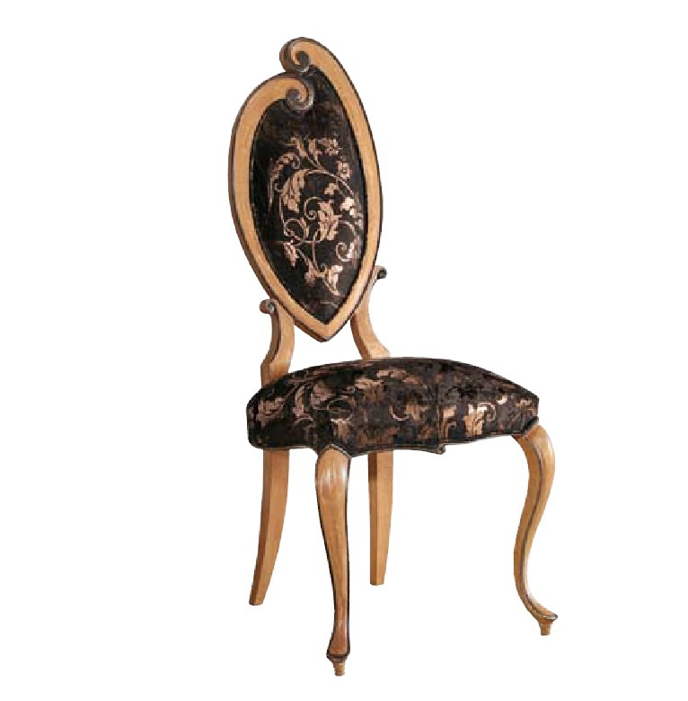 Chair with sculpted back, CP Mobili