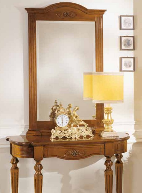 Mirror rectangular table, CP Mobili