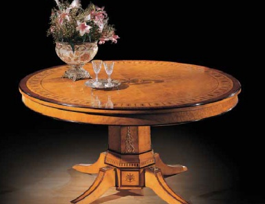 Dining table wooden frame X Carlo, Ezio Bellotti