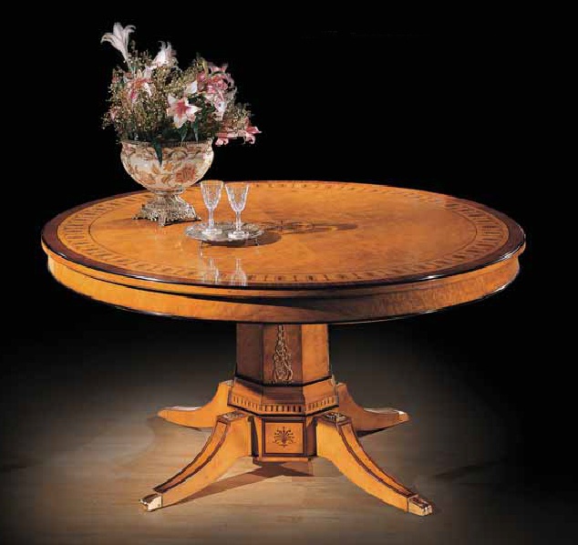 Dining table wooden frame X Carlo, Ezio Bellotti