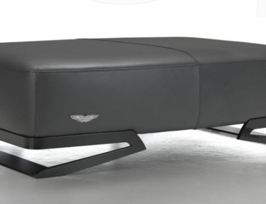 Pouf-table is made of aluminum V055, Formitalia
