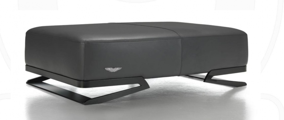 Pouf-table is made of aluminum V055, Formitalia
