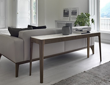 Consloe Ziggy with a frame made of walnut wood, Porada