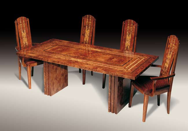 Set for the dining room in the finish from elm Hollywood, Formitalia