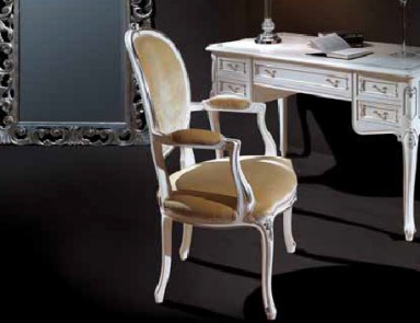 Chair with armrests, Ezio Bellotti