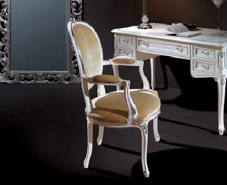 Chair with armrests, Ezio Bellotti