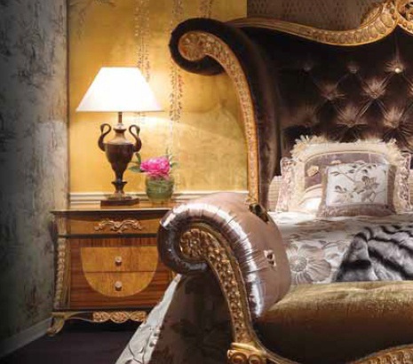 Bedside table with two drawers, Ezio Bellotti