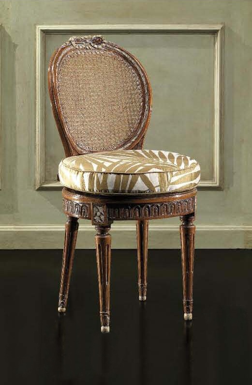 Chair with decorative carving, Vittorio Grifoni
