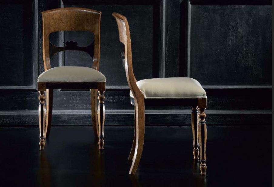 Chair with upholstered seat, Vittorio Grifoni