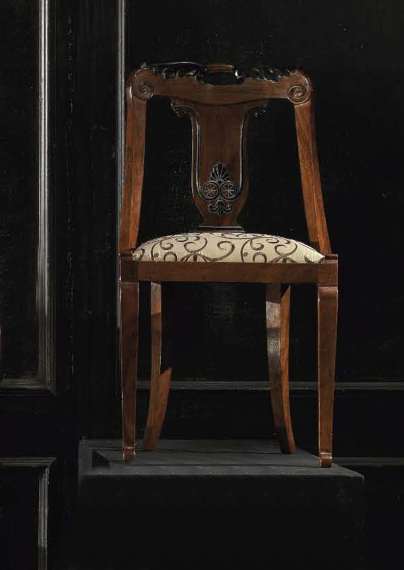 Chair with upholstered seat, Vittorio Grifoni
