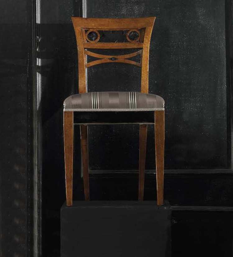 Chair with decorative backrest, Vittorio Grifoni