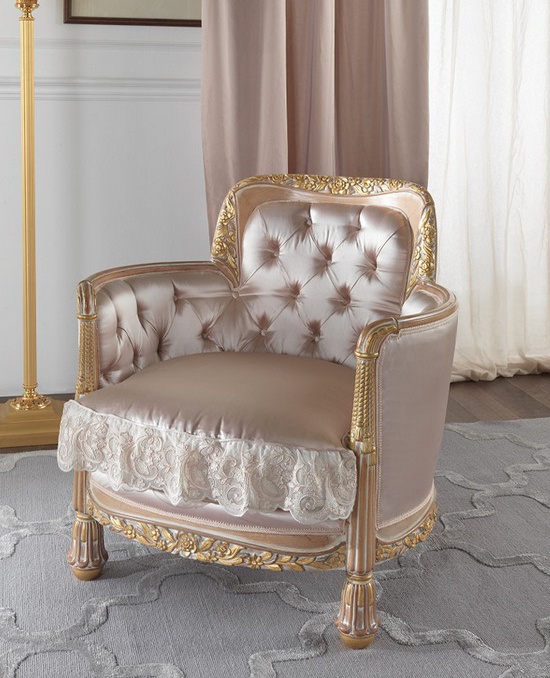 Chair Bergere Selene-4601/101, Fratelli Allievi